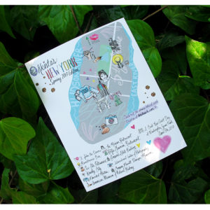 Krista Suh's New York Map Up Close
