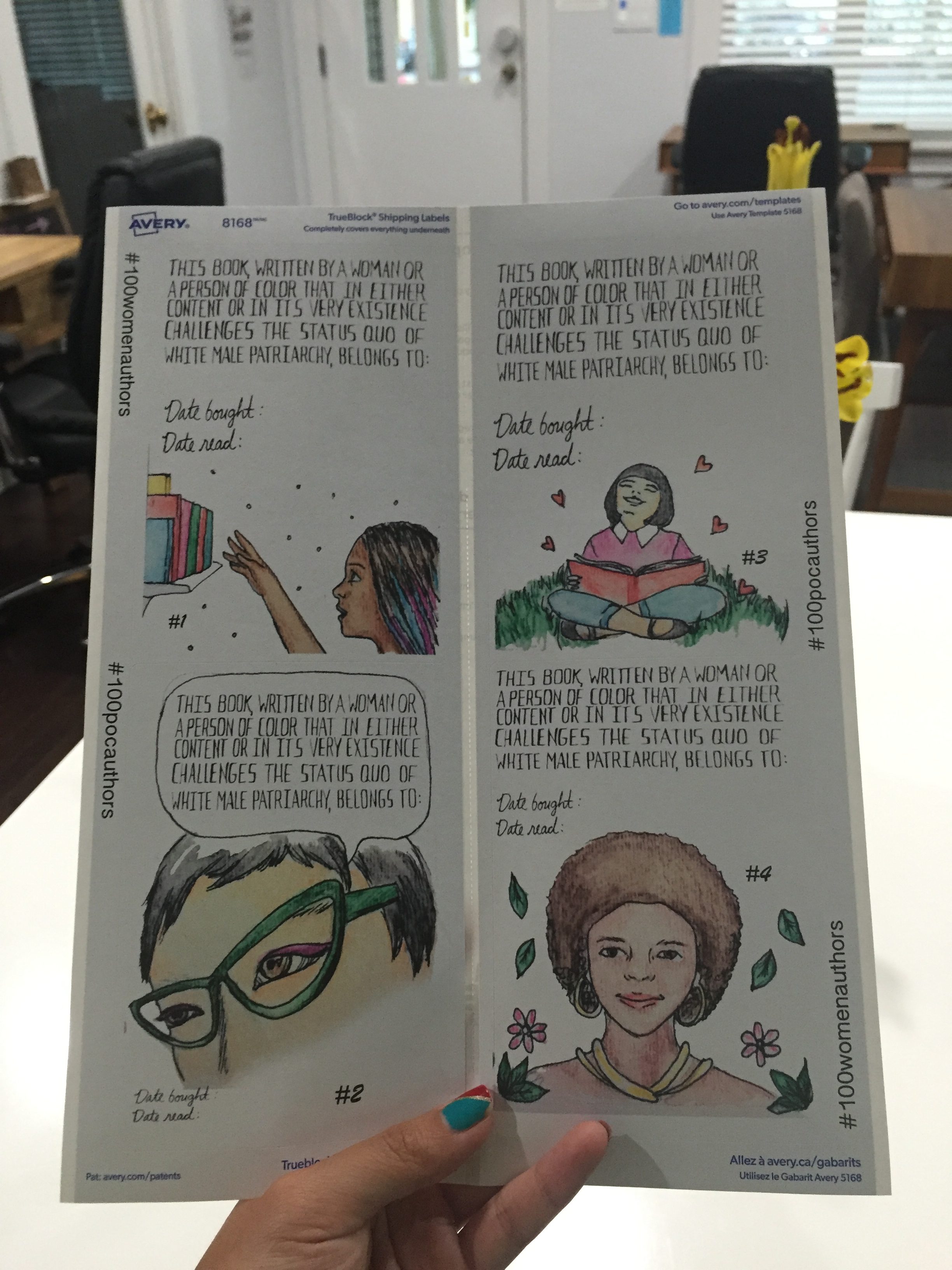 100_women_poc_author_project_bookplates_1_20_close_up
