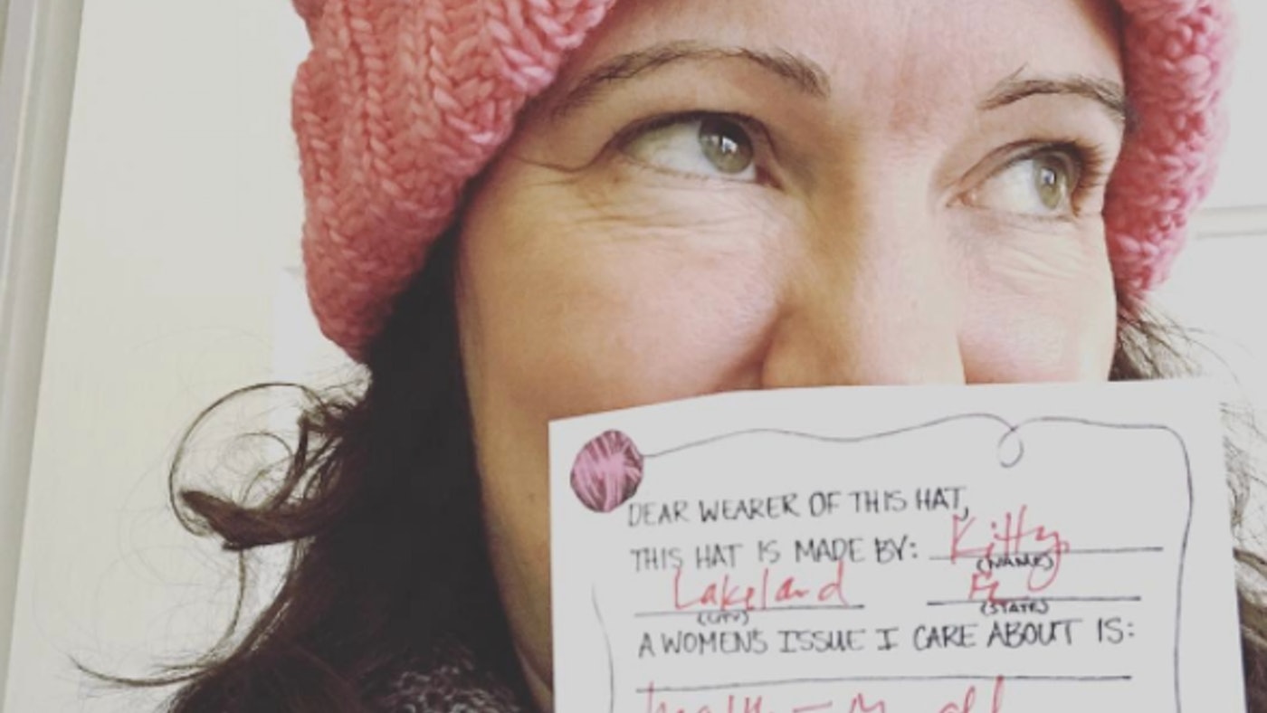 Why Are People Wearing Pink Cat Hats For The Women’s March? It's Part Of A Movement