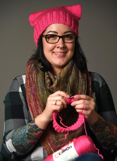 ‘Pussyhats’ project has crafters across the country knitting hats for Women’s March on Washington