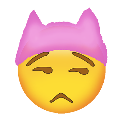 Krista Suh’s Pink Hat Emojis