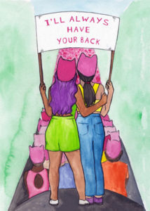 I'll Always Have Your Back Greeting Card