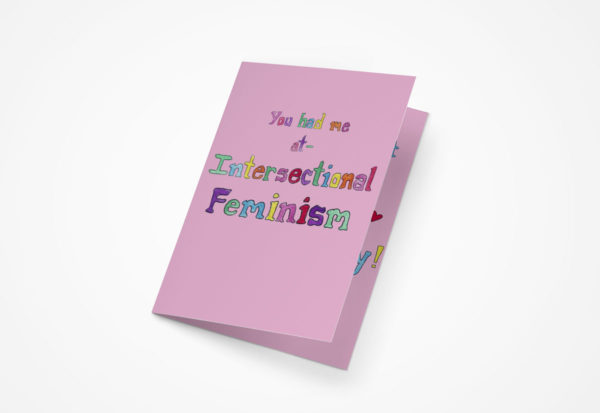 Intersectional Feminism 5x7 Greeting Card