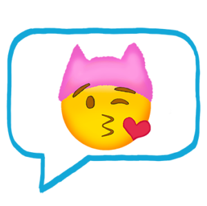 pink_hat_emojis_sticker_set_icon