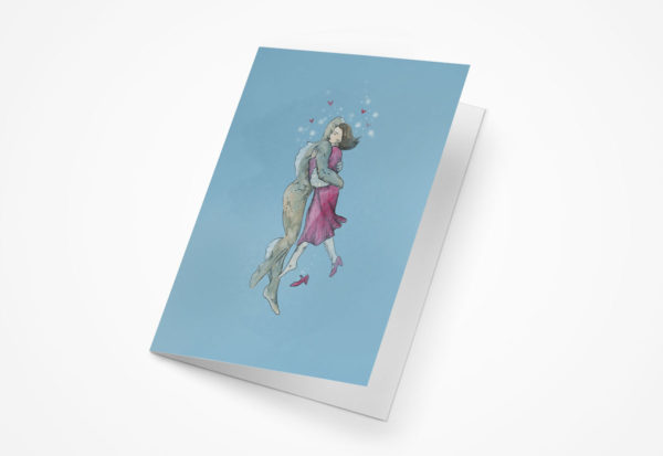 Shape of Water 5x7 Greeting Card