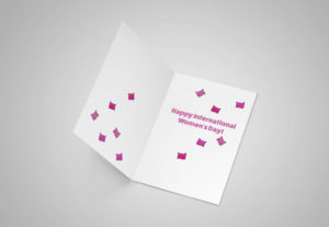 It's a Woman's World 5x7 Greeting Card