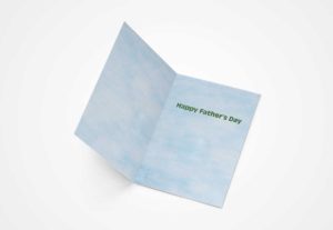Feminist Father's Day 5x7 Greeting Card